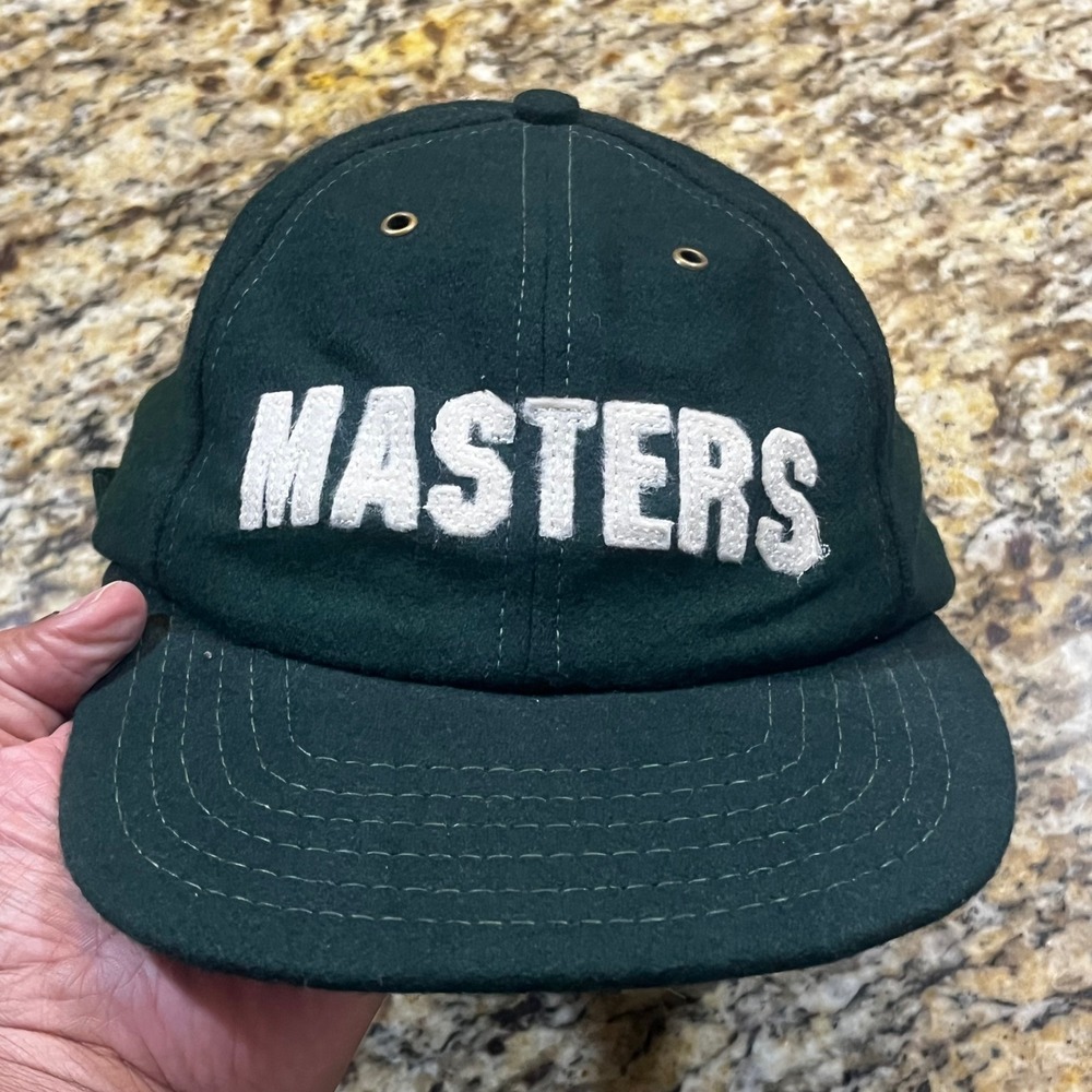 Vintage American Needle WOOL MASTERS Augusta National Golf Hat VARSITY Letters